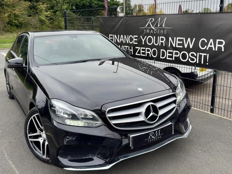 Black Used 2013 Mercedes E250 AMG Sedan | £5,495 (Expensive) - Image 1/4