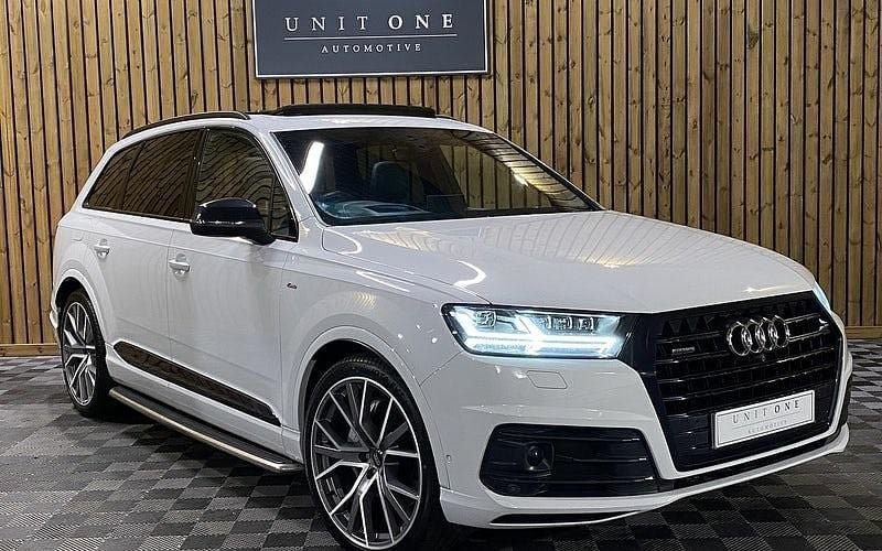 White Used 2019 Audi Q7 Design SUV | £35,000 (Fair price) - Image 1/3