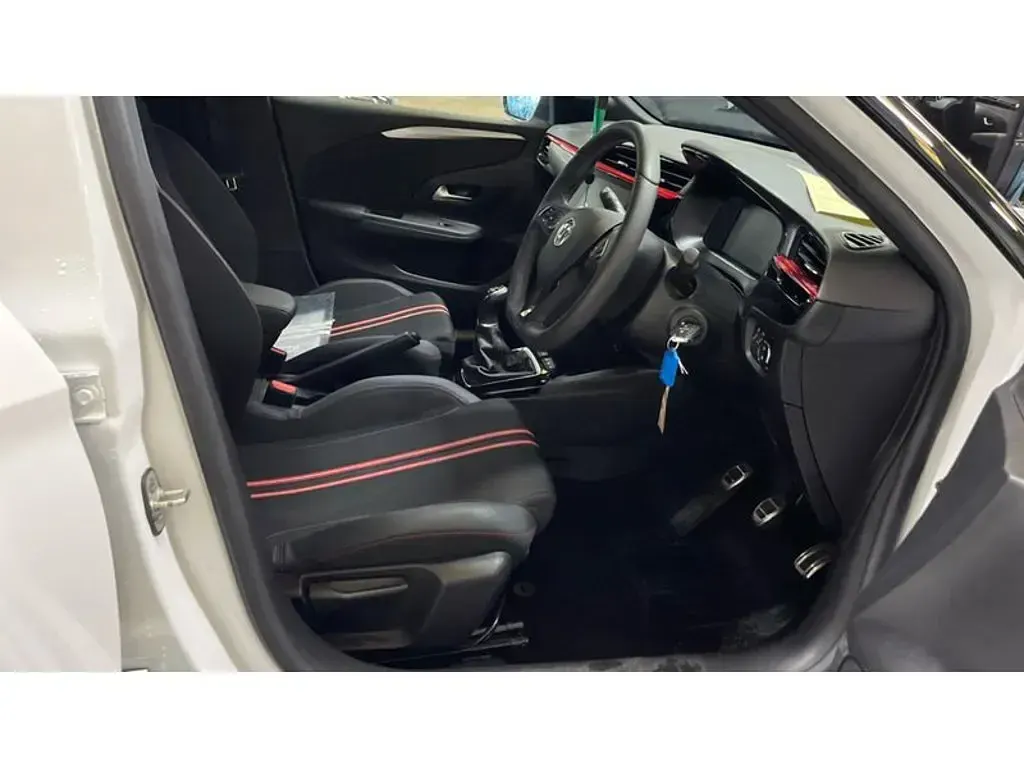 Used Vauxhall Corsa 2023 Arctic white (solid paint) Hatchback