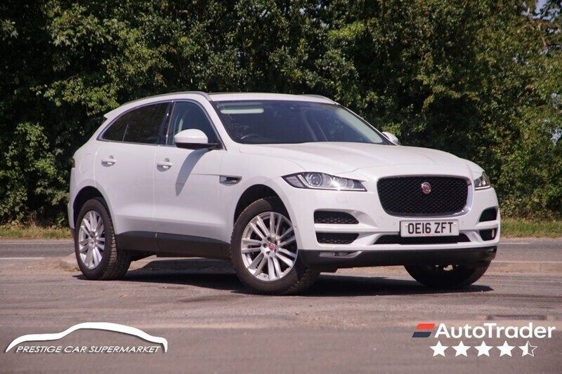 White Used 2016 Jaguar F-Pace Portfolio SUV | £12,999 (Fair price) - Image 1/4