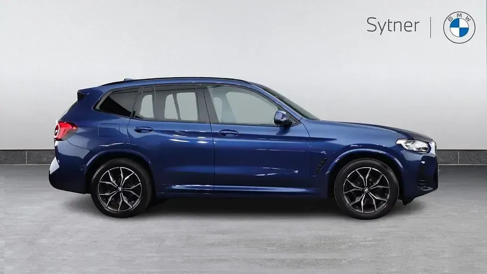 Used BMW X3 M Sport 181 HP (133 kW) 2022 Blue SUV