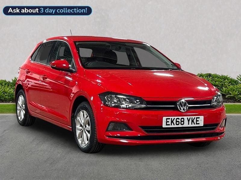 Usado VW Polo SE 65 HP (47 kW) 2018 Vermelho Citadino
