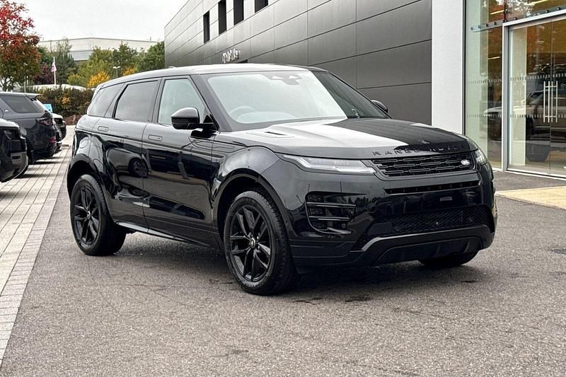 Black New 2025 Land Rover Range Rover evoque SE Dynamic SUV | £48,079 (Good price) - Image 1/4