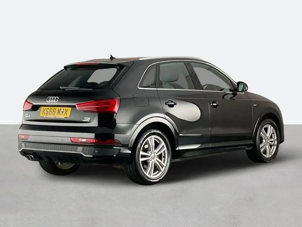 Used Audi Q3 S-Line 150 HP (110 kW) 2016 Black SUV