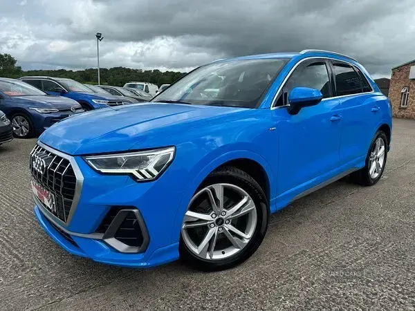 Used Audi Q3 S-Line 150 HP (110 kW) 2022 Blue SUV