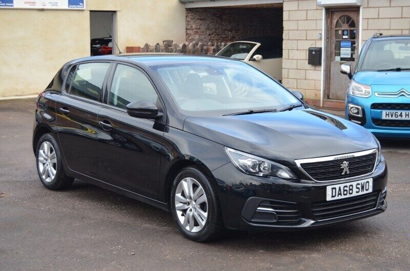 Black Used 2018 Peugeot 308 Active Hatchback | £6,495 (Fair price) - Image 1/4