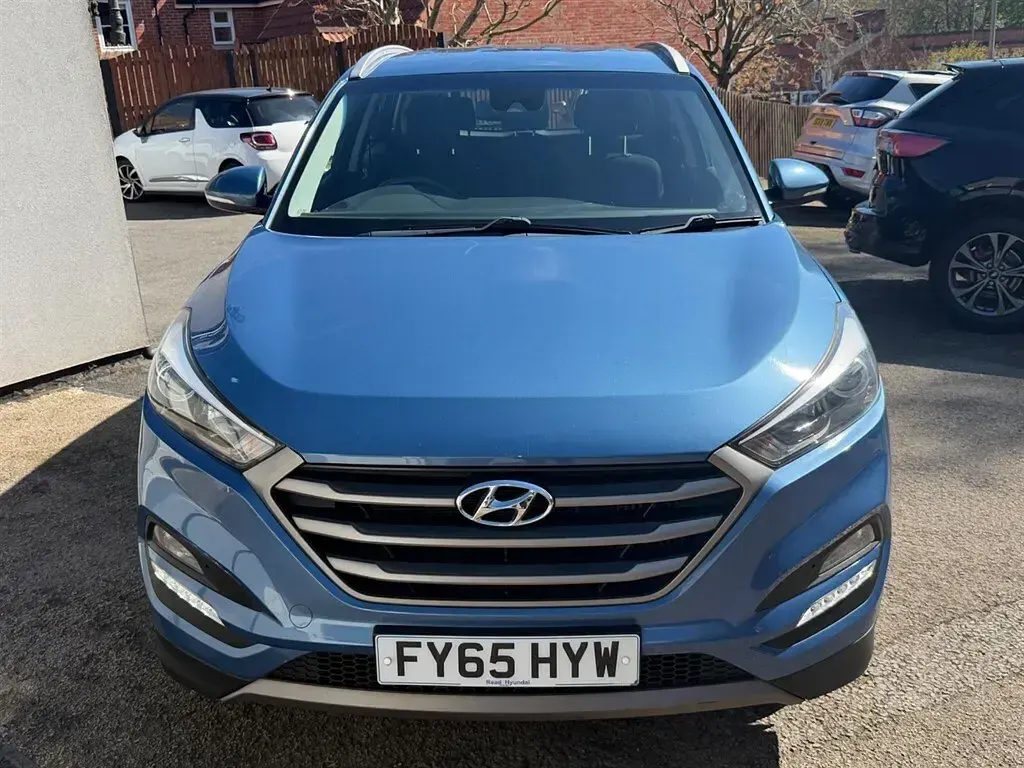 Used Hyundai Tucson SE 2015 Blue SUV