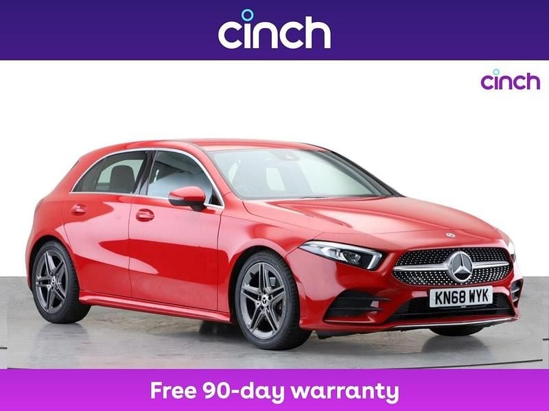 Red Used 2018 Mercedes A200 AMG line Hatchback | £15,499 - Image 1/3