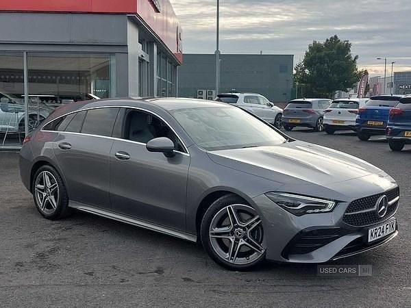 Grey Used 2024 Mercedes CLA200 Executive Estate | £26,990 (A bit pricey) - Image 1/4
