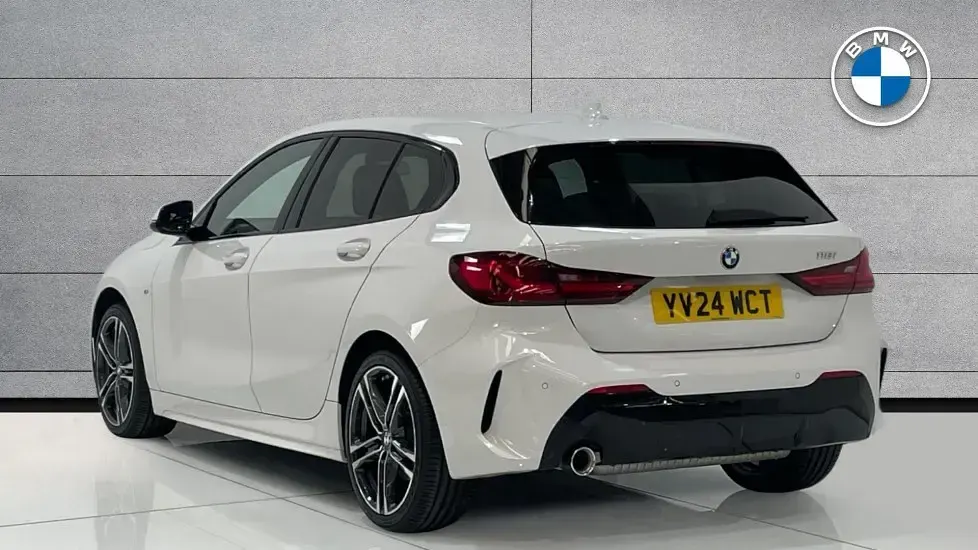 Used BMW 118 M Sport 134 HP (98 kW) 2024 White Hatchback