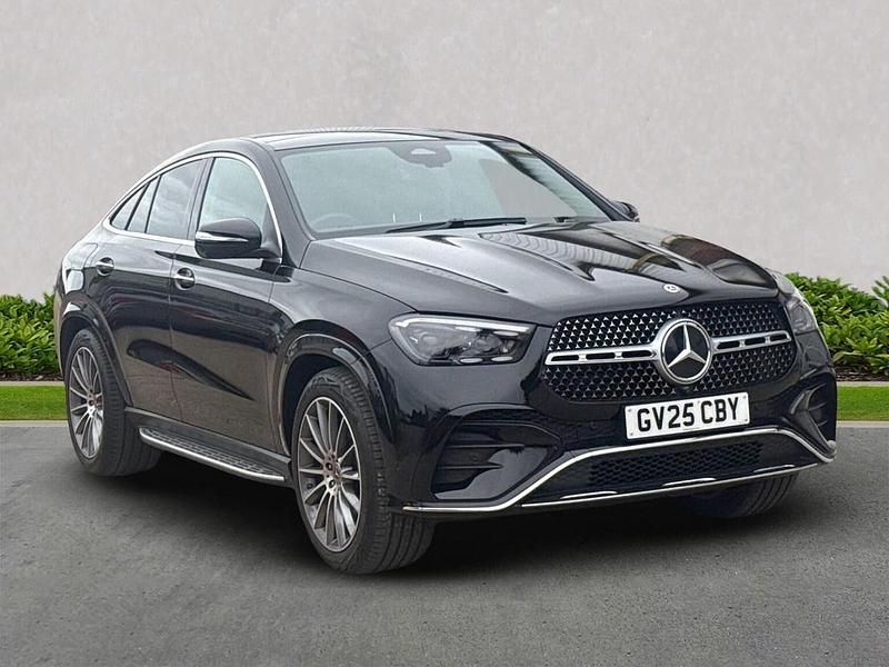 Black Used 2025 Mercedes GLE450 AMG AMG Line Premium Coupe | £72,290 (Fair price) - Image 1/4