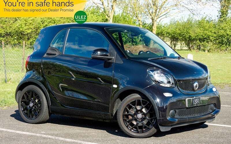 Black Used 2016 Smart ForTwo Coupé Edition Black Coupe | £7,495 (Fair price) - Image 1/4