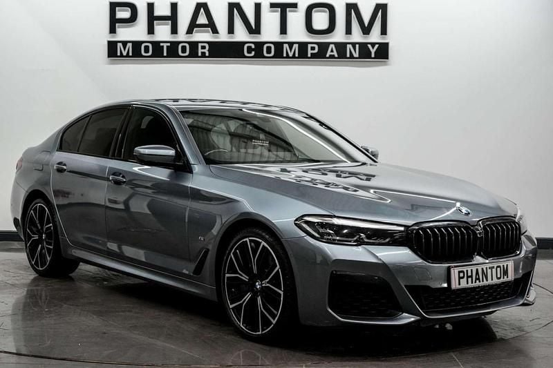 Blue Used 2021 BMW 530 M Sport Sedan | £23,990 (Fair price) - Image 1/4