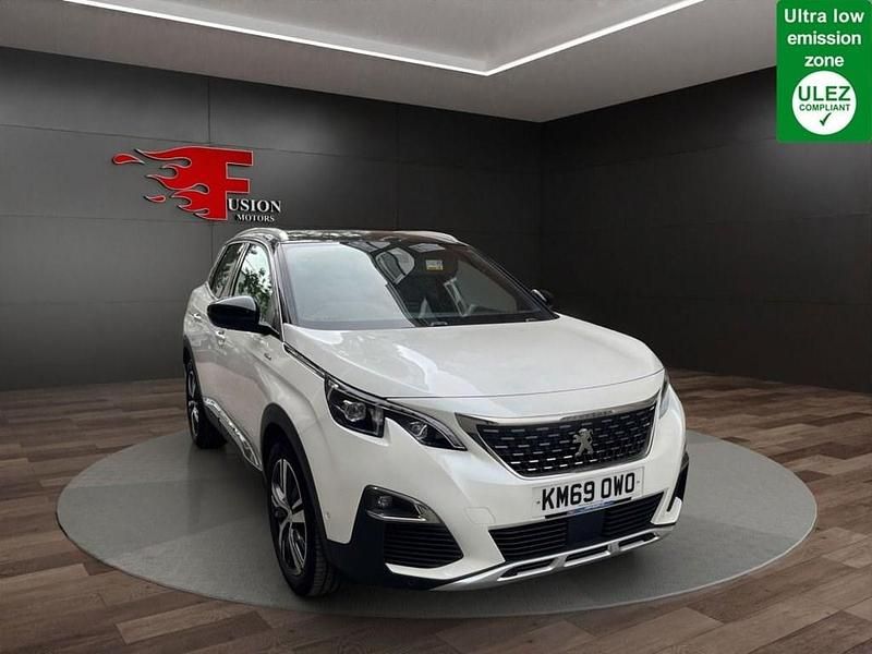 White Used 2019 Peugeot 3008 GT-line SUV | £14,000 (Fair price) - Image 1/4