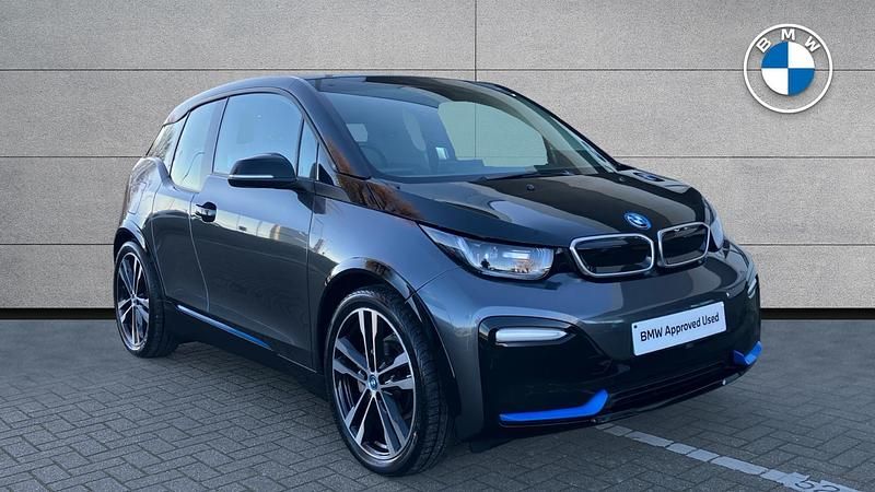 Mineral grey metallic with blue highligh Used 2021 BMW i3 Comfort Edition | £15,093 (Good price) - Image 1/4