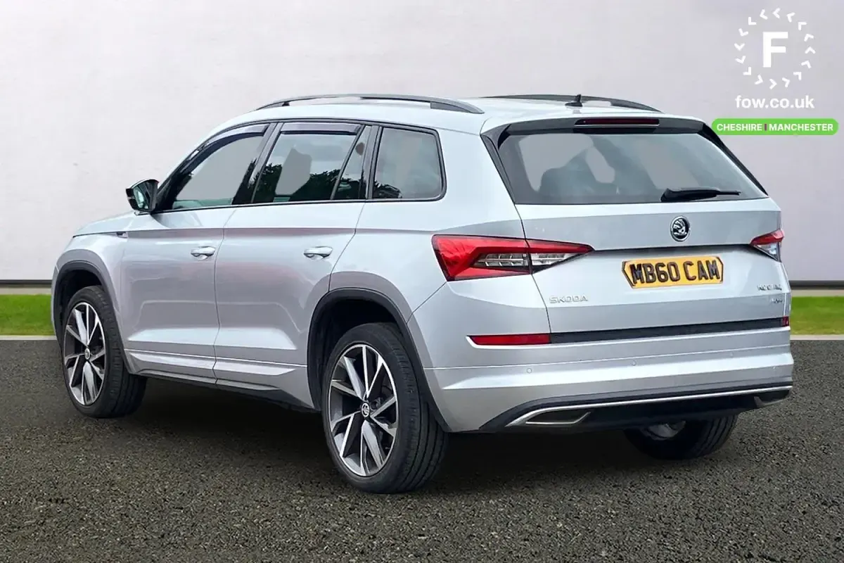 Used Skoda Kodiaq SportLine 179 HP (131 kW) 2018 Silver SUV