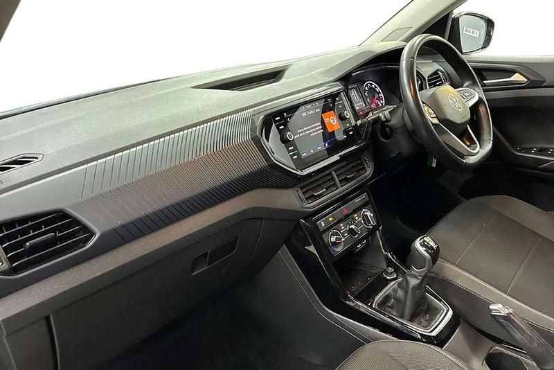 Used VW T-Cross Black Edition 110 HP (80 kW) 2021 Blue SUV