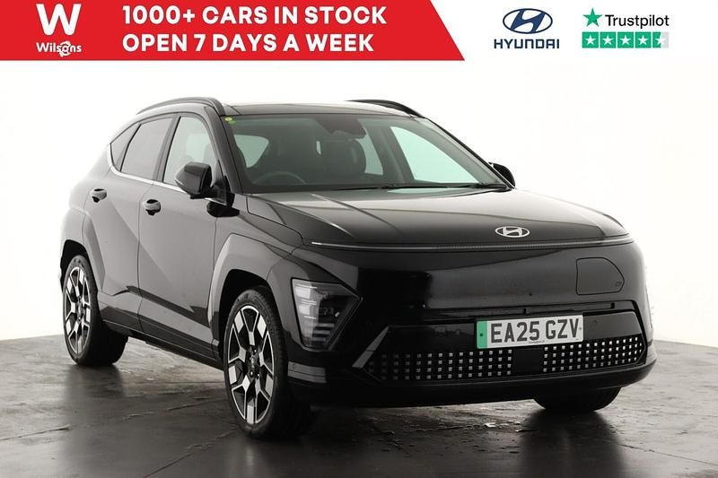 Black Used 2025 Hyundai Kona Ultimate SUV | £27,995 (Fair price) - Image 1/4