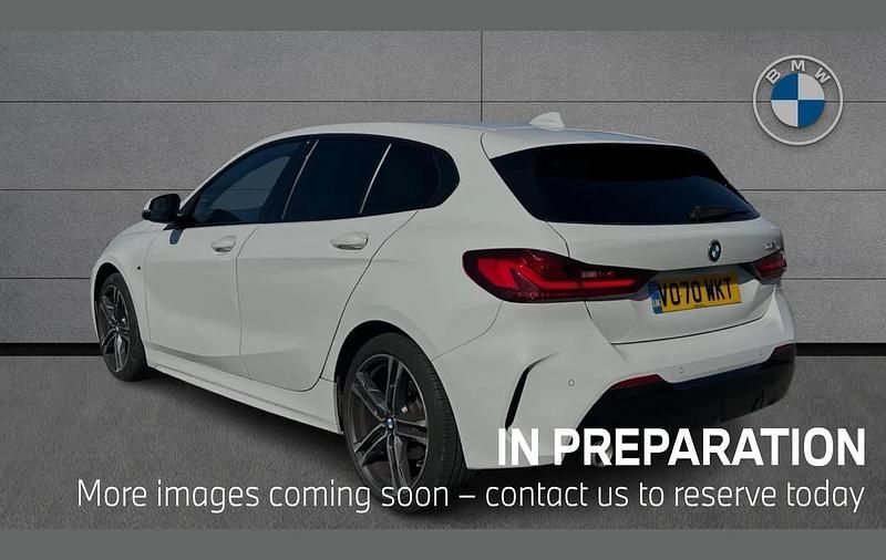 Used BMW 118 M Sport 138 HP (101 kW) 2020 White Hatchback