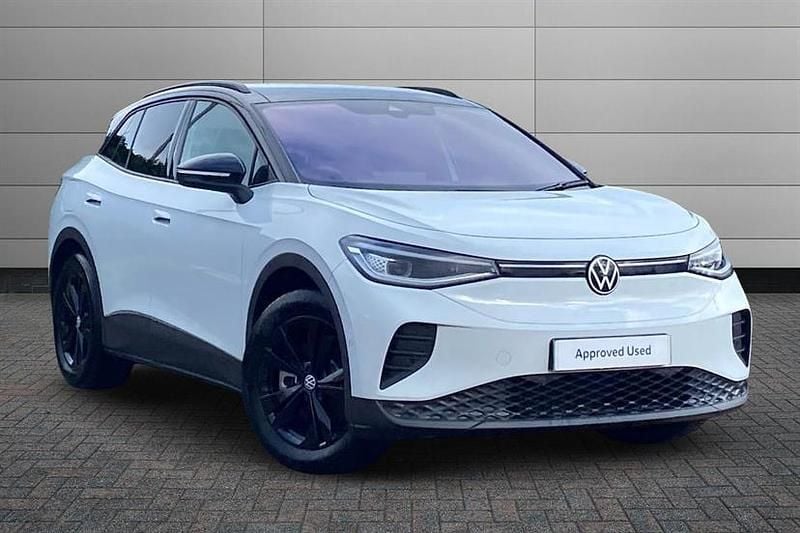 White New 2025 VW ID.4 Black Edition SUV | £34,650 (Good price) - Image 1/3