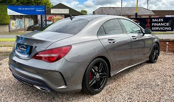 Used Mercedes CLA220 AMG line 177 HP (130 kW) 2017 Grey Sedan