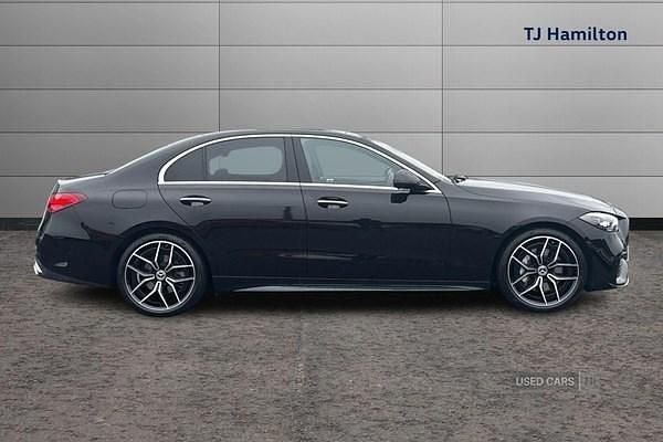 Used Mercedes C220 AMG Line Premium 200 HP (147 kW) 2025 Black Sedan