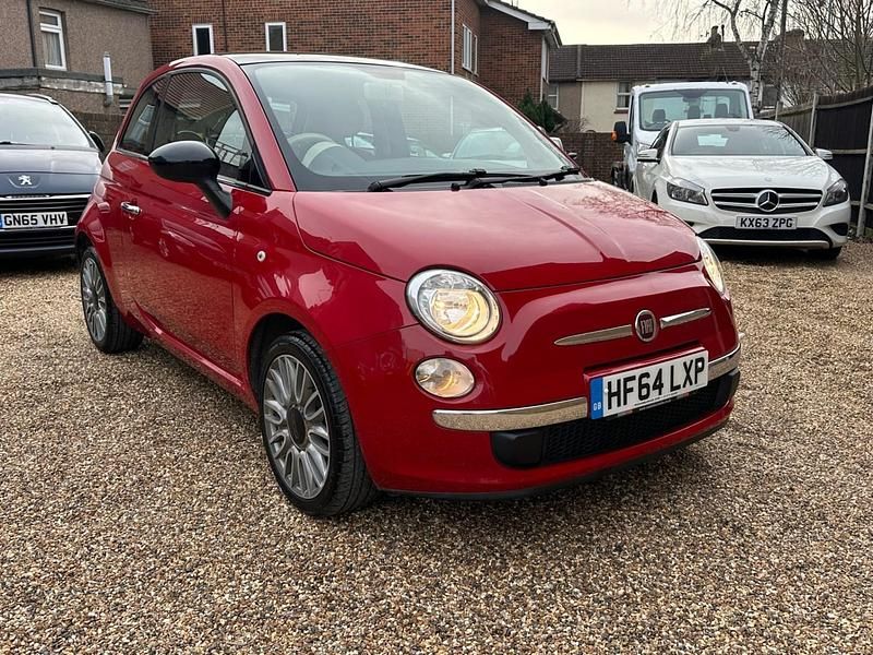 Used Fiat 500 69 HP (50 kW) 2014 Red Hatchback