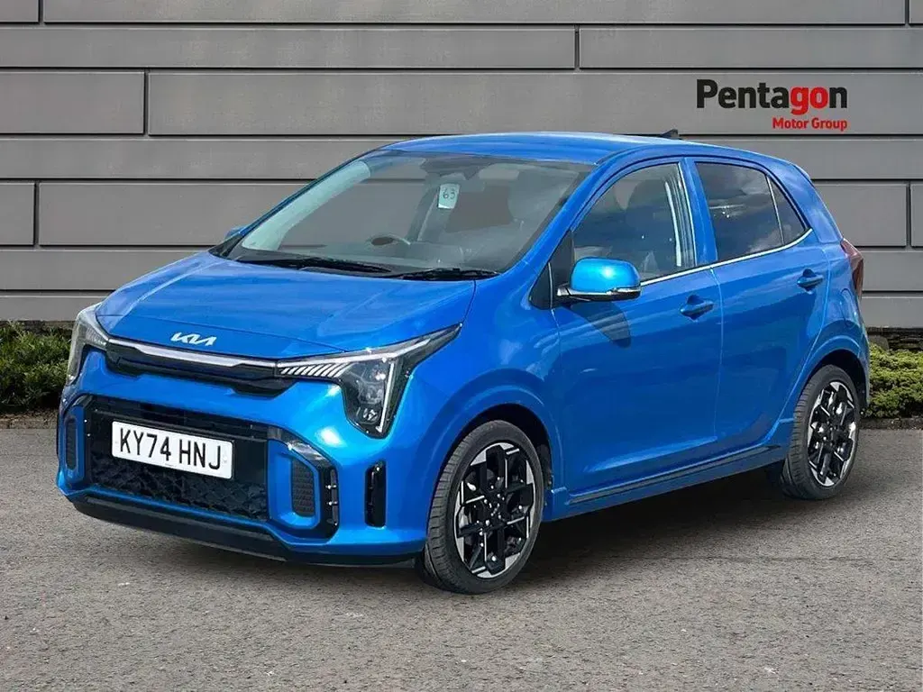 Used Kia Picanto GT-Line 61 HP (44 kW) 2024 Blue Hatchback
