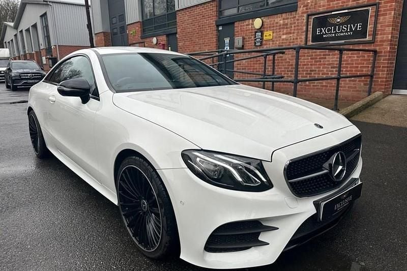 White Used 2019 Mercedes E350 AMG line Coupe | £23,595 (Good price) - Image 1/1