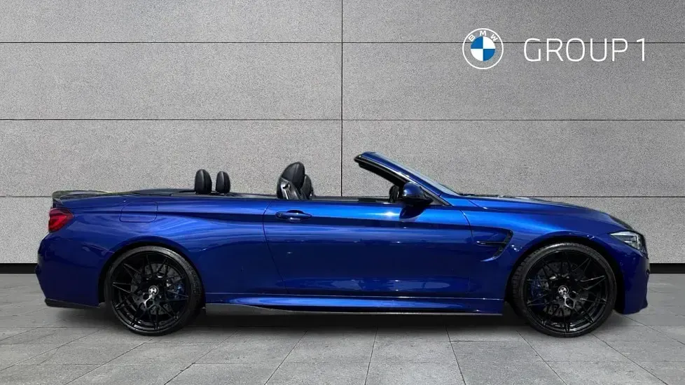 Used BMW M4 Cabriolet Competition Edition 444 HP (326 kW) 2020 Blue Cabriolet