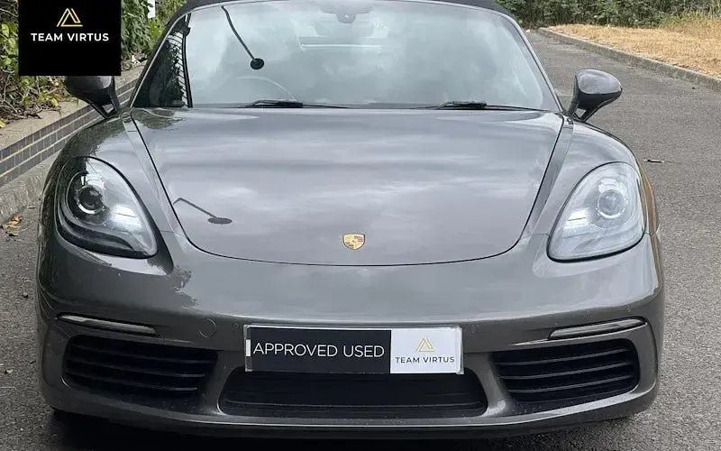 Used Porsche 718 Boxster 300 HP (220 kW) 2018 Grey Cabriolet