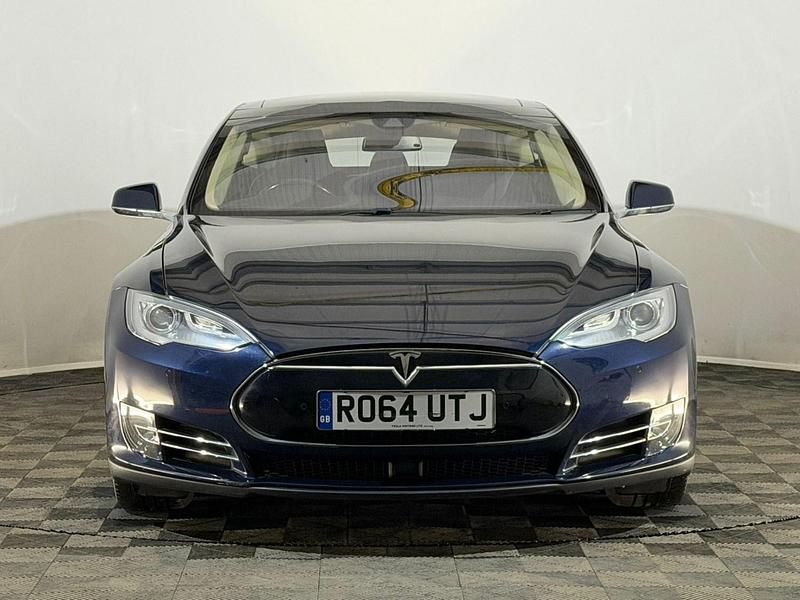 Used Tesla Model S 278 kW (379 HP) 2014 Blue Hatchback