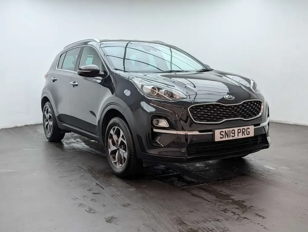 Used Kia Sportage 177 HP (130 kW) 2019 Black SUV