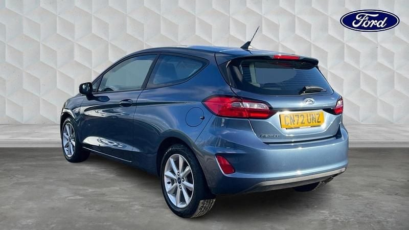 Used Ford Fiesta Trend 100 HP (73 kW) 2022 Blue Hatchback