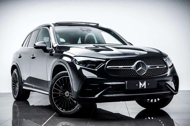 Black Used 2023 Mercedes GLC300e AMG line SUV | £48,995 - Image 1/4