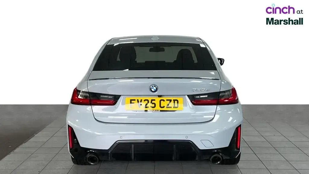 Used BMW 330e M Sport 292 HP (214 kW) 2025 Brooklyn grey metallic Sedan