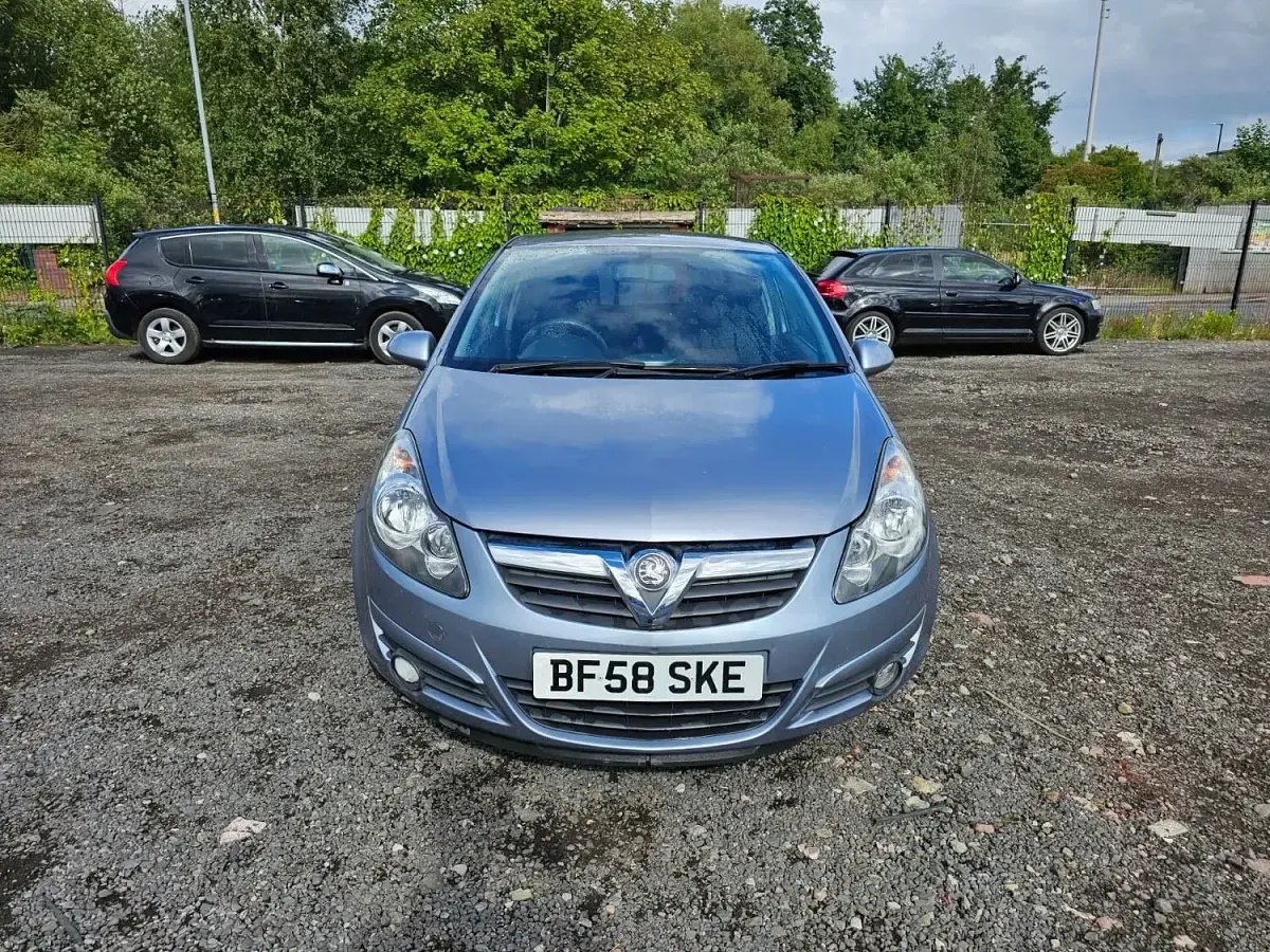 Used Vauxhall Corsa 2008 Silver Hatchback