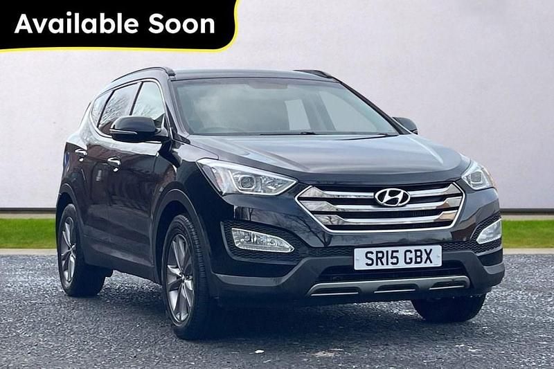 Used Hyundai Santa Fe Premium 194 HP (142 kW) 2015 Black SUV