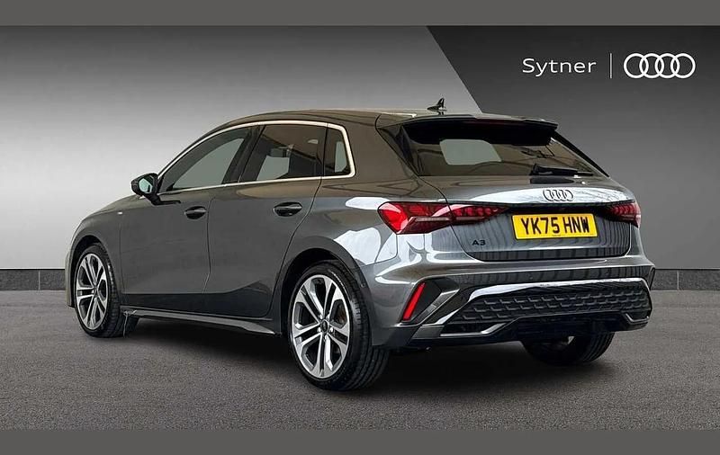 Used Audi A3 S-Line 147 HP (108 kW) 2025 Grey Hatchback