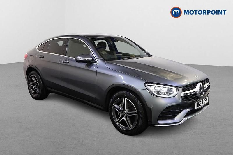 Used Mercedes GLC220 AMG line 2019 Grey Coupe