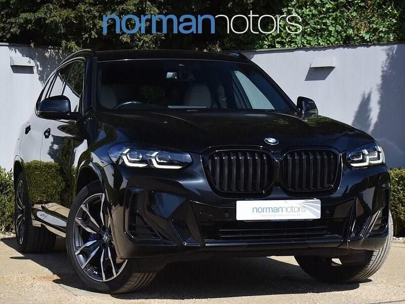 Black Used 2022 BMW X3 M Sport SUV | £34,995 (Fair price) - Image 1/3