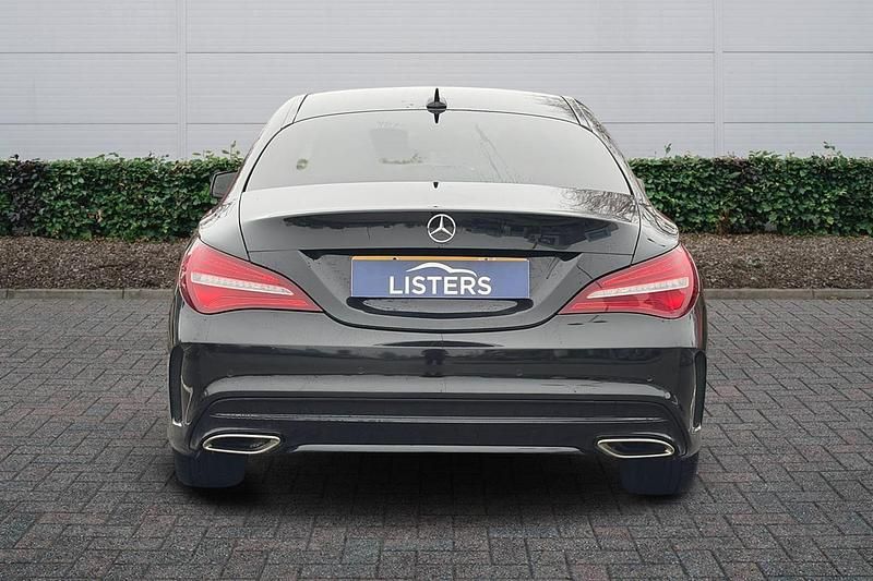 Used Mercedes CLA220 AMG line 2018 Black Sedan
