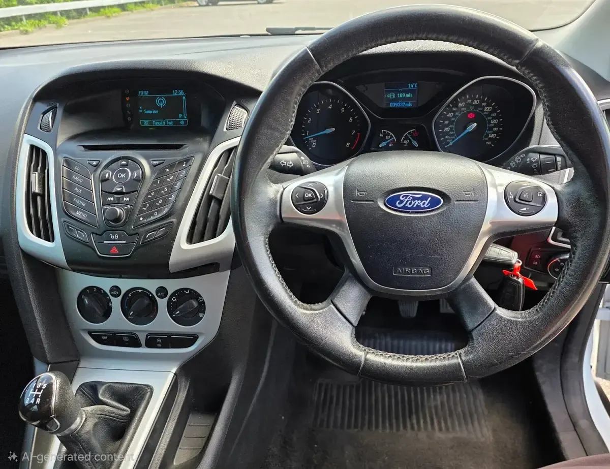 Used Ford Focus Zetec 98 HP (72 kW) 2014 White Hatchback