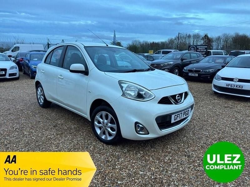 White Used 2017 Nissan Micra Acenta Hatchback | £5,999 (Good price) - Image 1/4