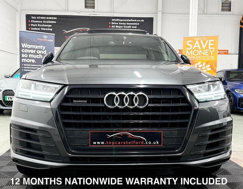 Used Audi Q7 Black Edition 286 HP (210 kW) 2019 Grey SUV