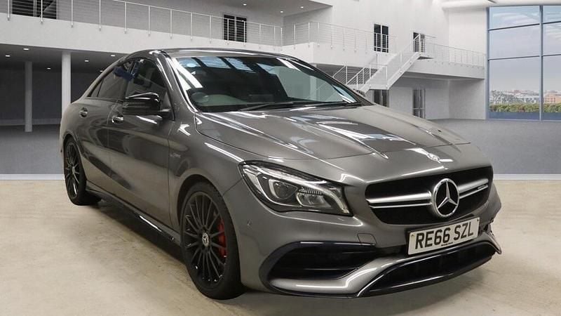 Grey Used 2016 Mercedes CLA45 AMG Sedan | £17,995 (Fair price) - Image 1/4