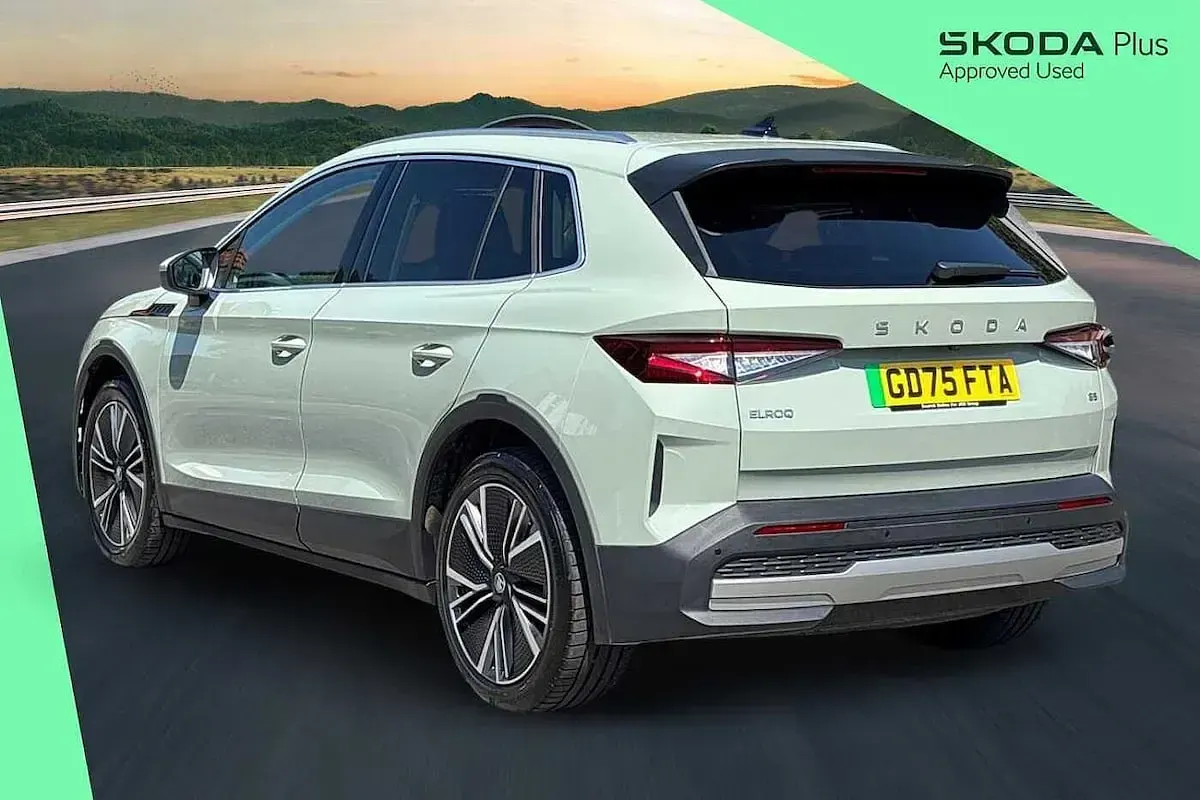New Skoda Elroq 210 kW (286 HP) 2026 Timiano green SUV