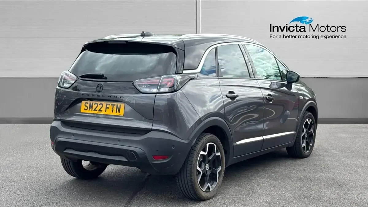 Used Vauxhall Crossland Ultimate 130 HP (95 kW) 2022 Moonstone grey metallic SUV