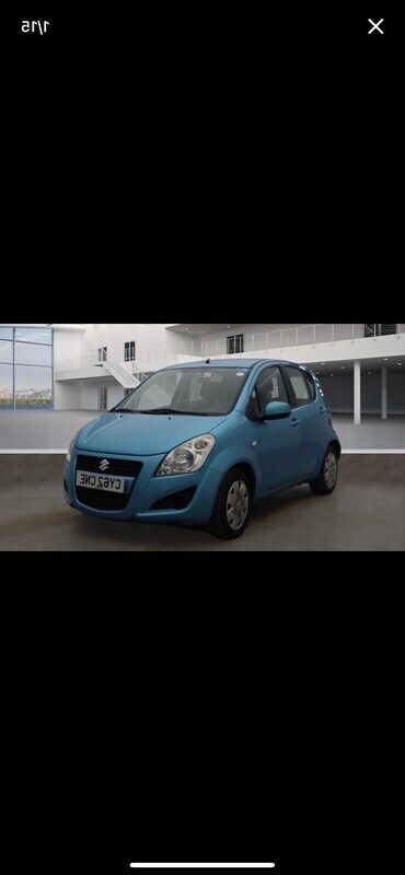 Blue Used 2012 Suzuki Splash SZ3 Hatchback | £3,495 (Fair price) - Image 1/1