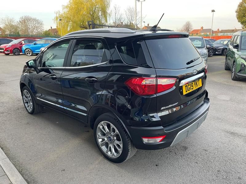 Used Ford Ecosport Titanium 125 HP (91 kW) 2019 Black SUV